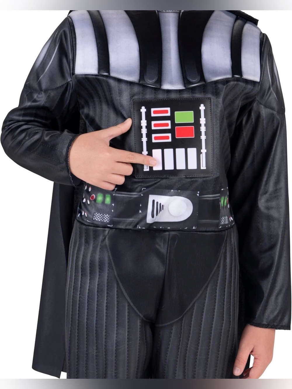 Star Wars Official Youth Costume - Premium Padded Jumpsuit and Mask Size Small